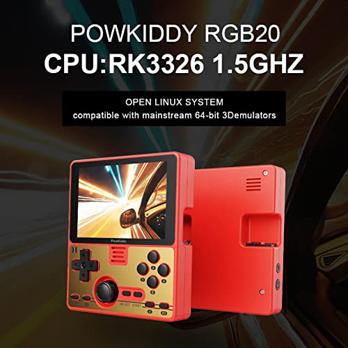 Aiqinhai Console de jogo portátil RGB20 Player de jogo portátil embutido 4000 jogos WiFi embutido 3,
