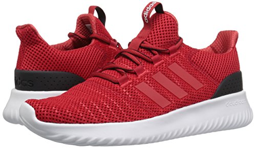 adidas Performance Men's Cloudfoam Ultimate Running Shoe Scarlet/Black, 14 M US