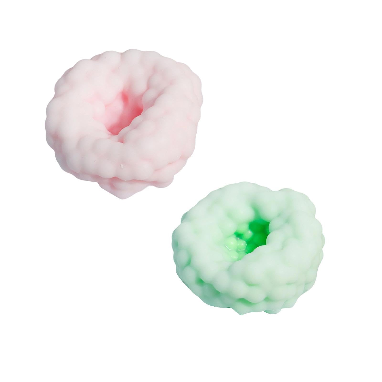 Stress Balls,Squishy Anxiety Relief Fidget Toy with Cloud Texture,Soft and Squeezable Squishy Ball,Ideal for Stress Relief,Focus and Daily Relaxation