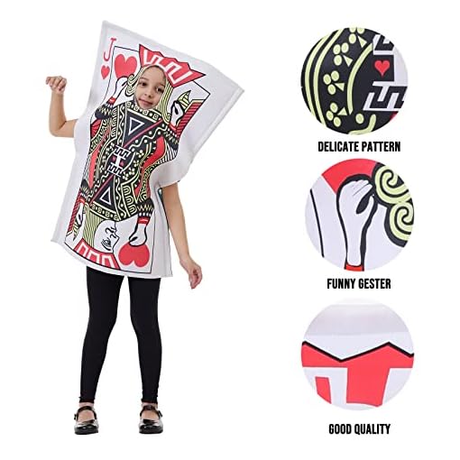 Jack of Hearts Kids Halloween Costume - Image 4