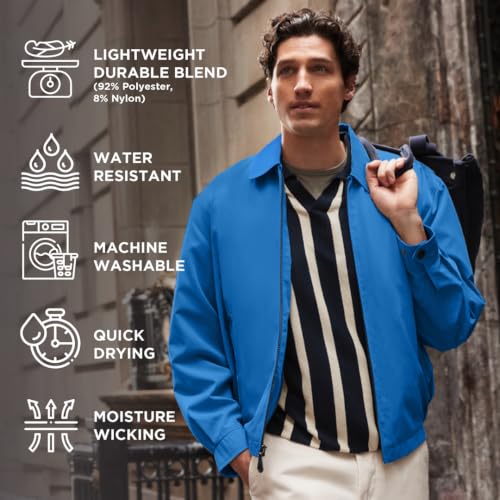 Image of London Fog Men's Auburn Zip-Front Golf Jacket
