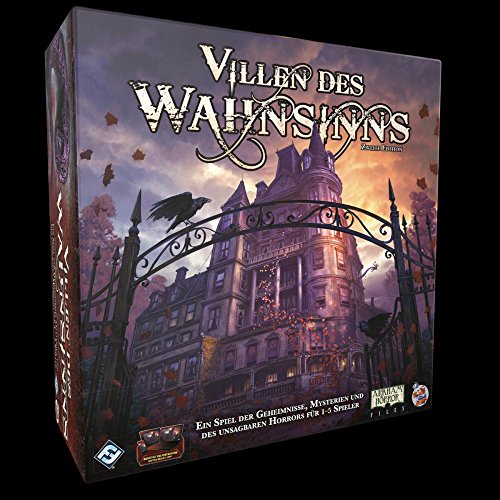 Fantasy Flight Games, Villen des Wahnsinns 2. Edition, Grundspiel, Expertenspiel, Dungeon Crawler,...