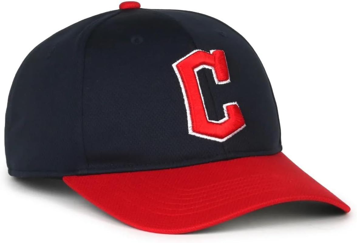 Officially Licensed Cleveland Baseball Hat Classic Two-Tone Adjustable Guardians Team Logo Embroidered Cap