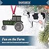 DANFORTH - Tractor/Green Ornament - 1 3/4 Inches - Satin Ribbon - Handcrafted in The USA #3