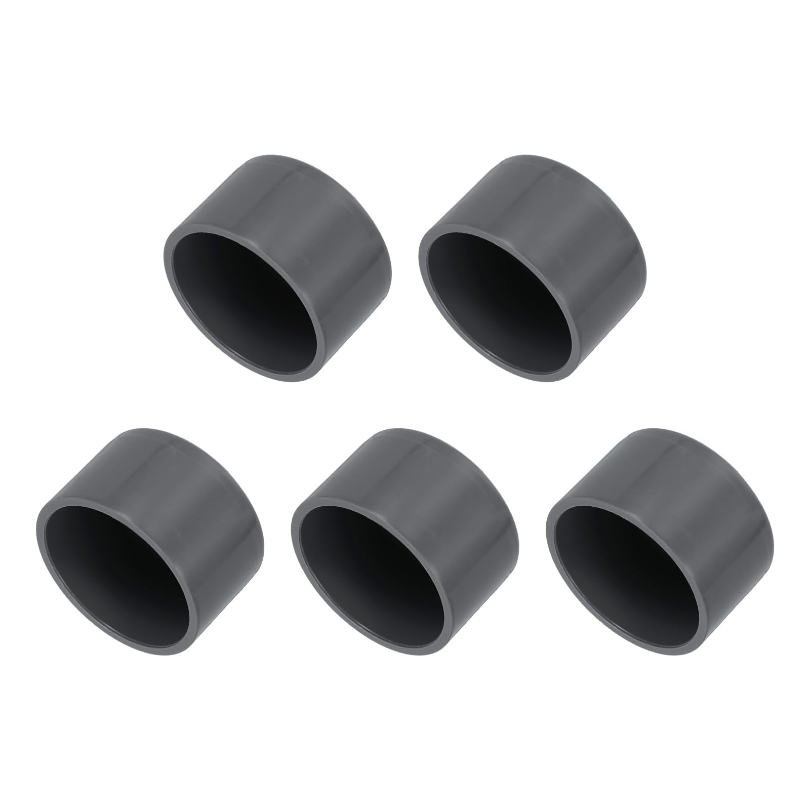 Embout en caoutchouc PVC 50 mm pour eviter la rouille des tubes et rayures de sol, lot de 5
