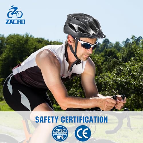 Zacro Adult Bike Helmet, Lightweight Bicycle Helmet with