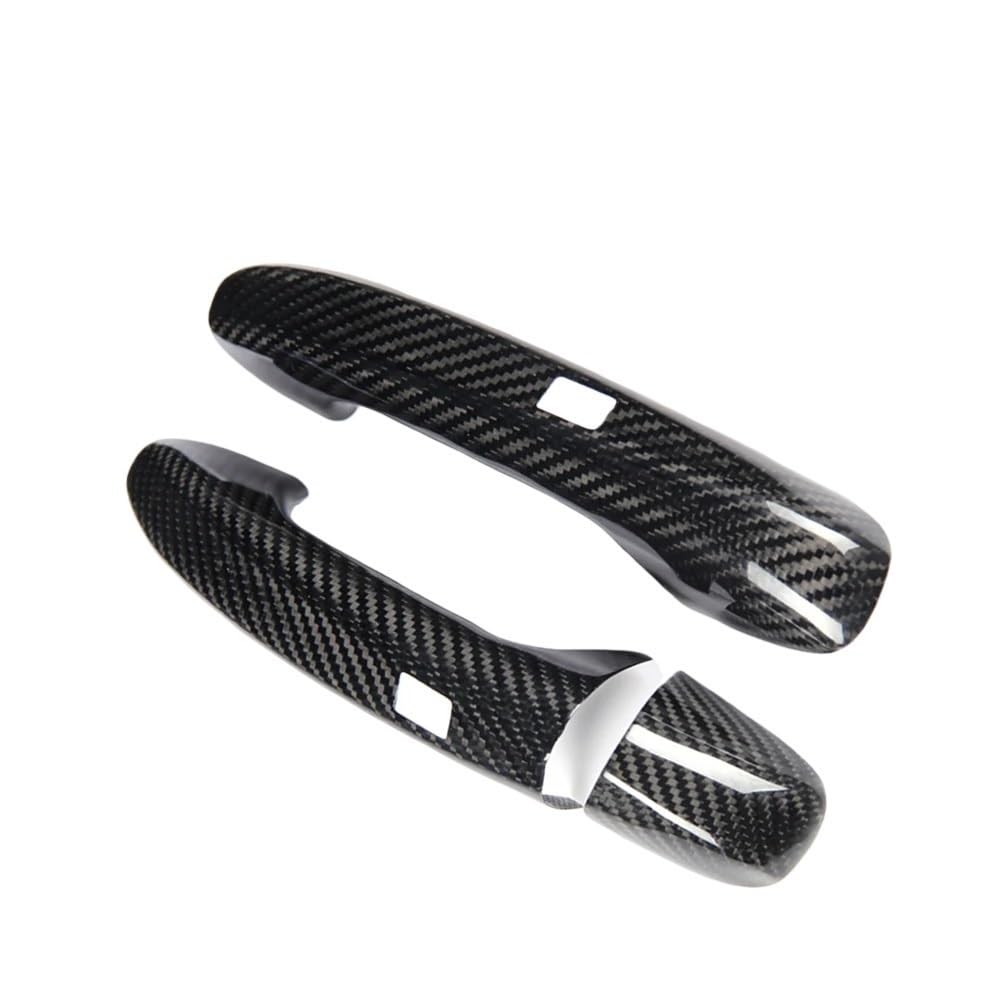 Poignée de porte en fibre carbone véritable pour AMG GT au look trackday épuré