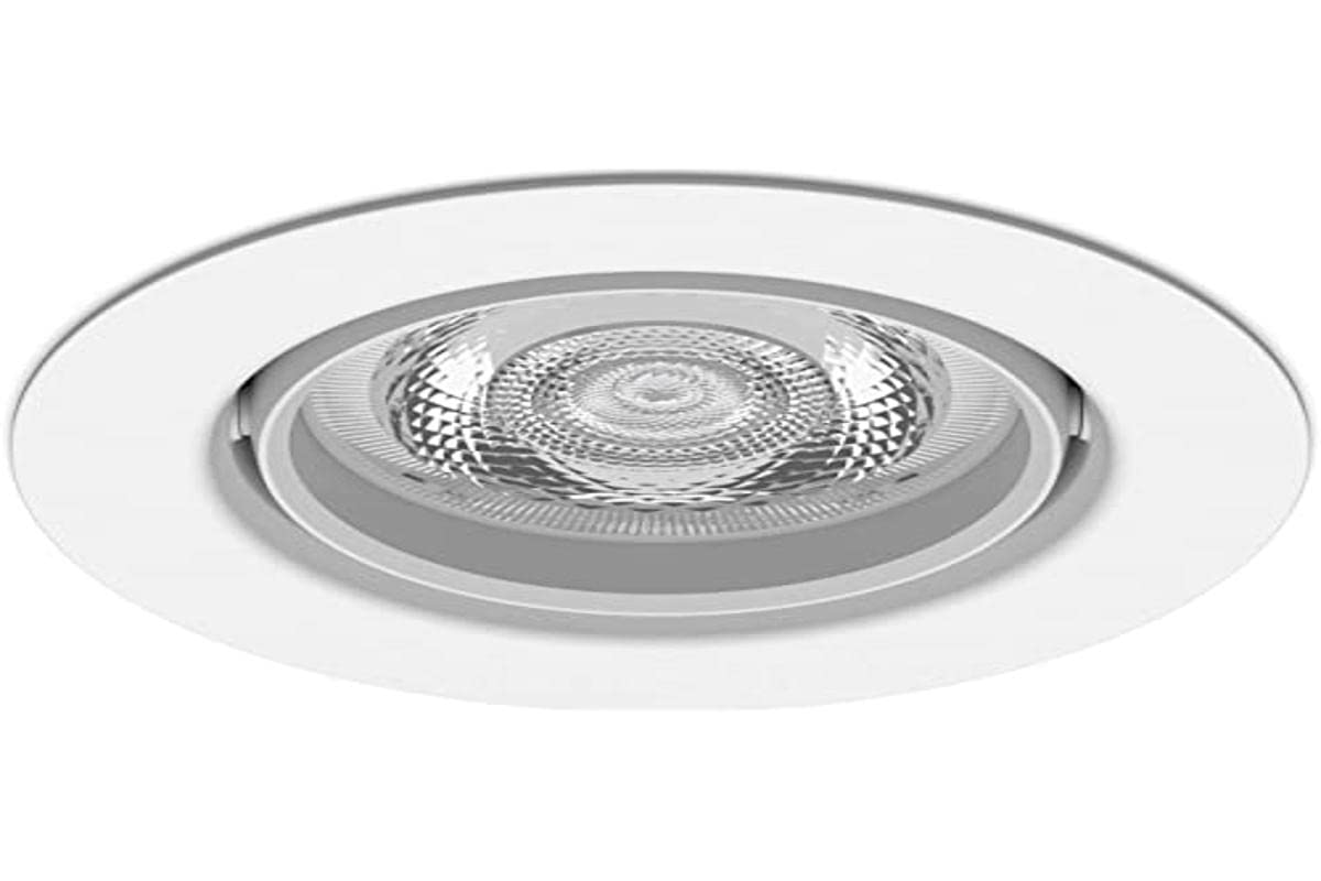 Philips LED Impala Recessed Spot Light 2200 - 2700K [Warm Glow Dimmable - White] for Indoor Lighting, Bedroom, Bathroom