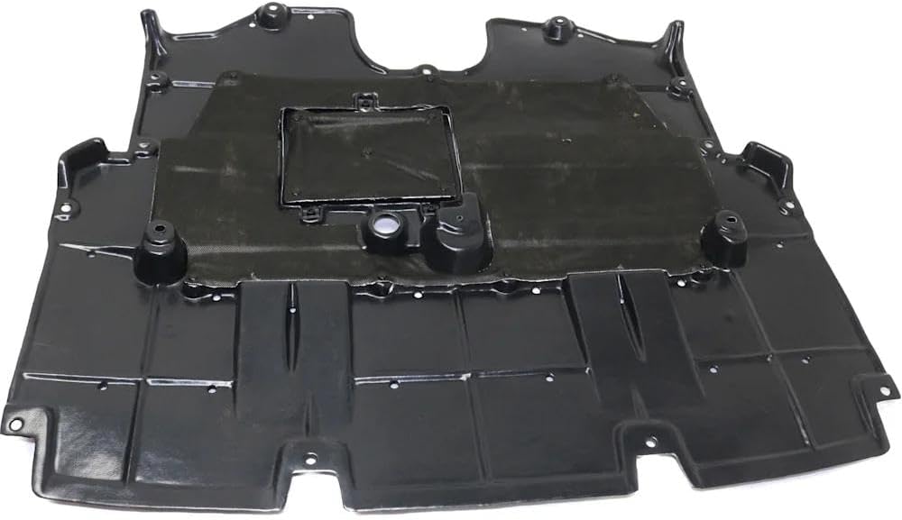 Rareelectrical Lower Engine Cover Splash Shield Compatible With 2014-2015 Lexus Is250 Is350 2.5L V6 3.5L V6 Front Protective Shield Under Engine Undercarriage Protection Road Debris Shield Bolt-On Fit