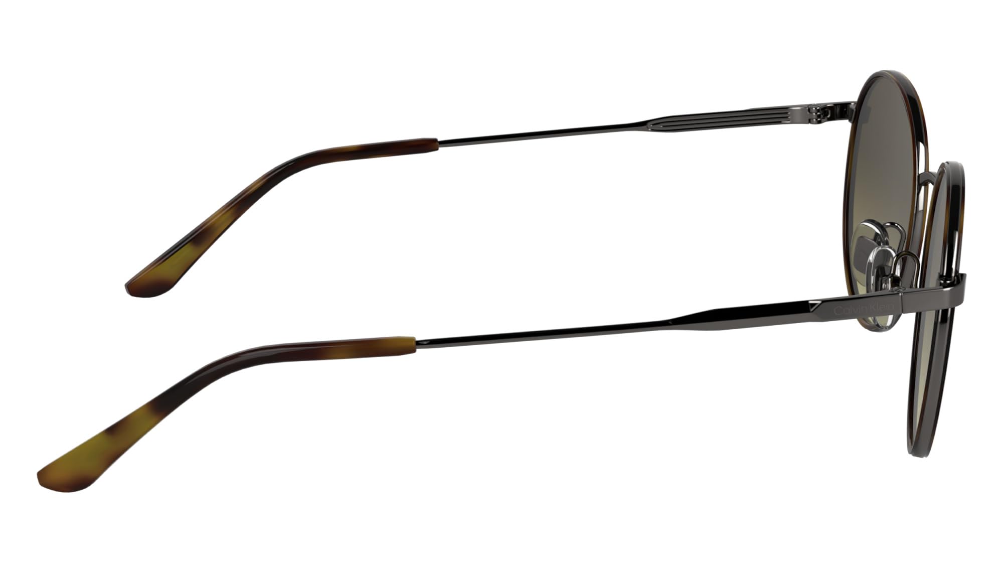 Calvin Klein Unisex Adult Sunglasses CK25101S - Havana with Gradient Brown Lens