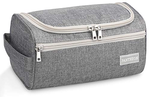 Pantheon Toiletry Organizer Wash Bag Hanging Dopp Kit Travel for Bathroom Shower