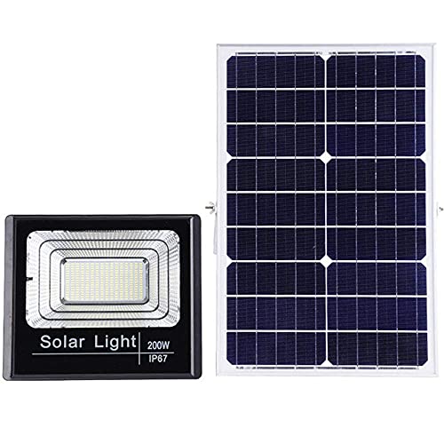 Applique murale solaire à LED 200W pour éclairage d'allée et projecteur de rue