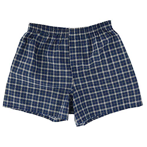 Fruit of the Loom Men's 5 Pack Contemporary Plaid and Stripe Boxer3