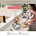 iLintek Smart LED Can Lights 5/6 Inch, WiFi Retrofit Recessed Lighting RGB Color Changing Recessed Lights, 13W 1000LM Metal Baffle Trim Downlight, Compatible with Alexa/Google Assistant/Siri 1 Pcs