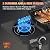 2 Burner Propane Gas Grill with Side Burner, 24,000 BTU Stainless Steel BBQ Grill with Enameled Grates,Side Tables for Outdoor Cooking (2+1 Burner)