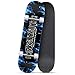 Mini Skateboard 31x14inch Maple Deck Complete Easy Ride Board 4 Clear PU Wheels MAX Load 100kg para Adultos, Niños Y Adolescentes, Diseños Múltiples