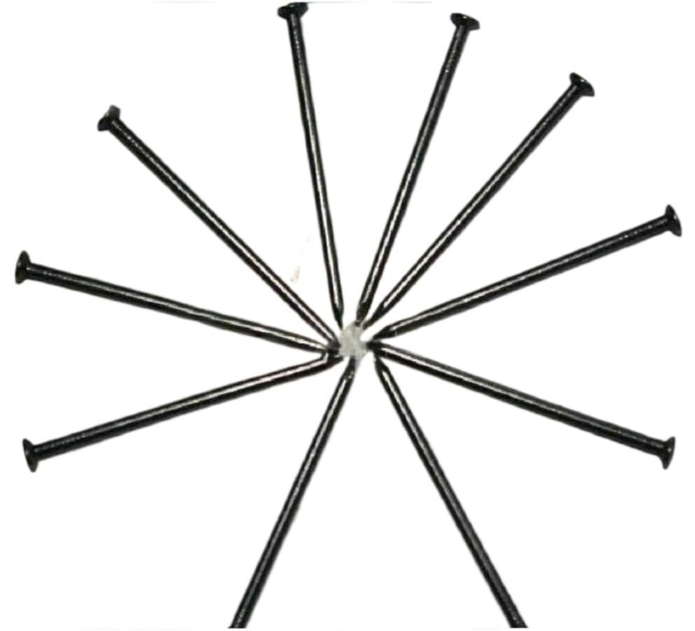 Clavos extralargos for carpintería, 10 piezas, 1/2, 3/4, 1, 2, 3, 4, 5, 6, 7, 8, 9, 10 pulgadas, clavos de acero resistentes(7 Inch (175mm) 20 Pieces)