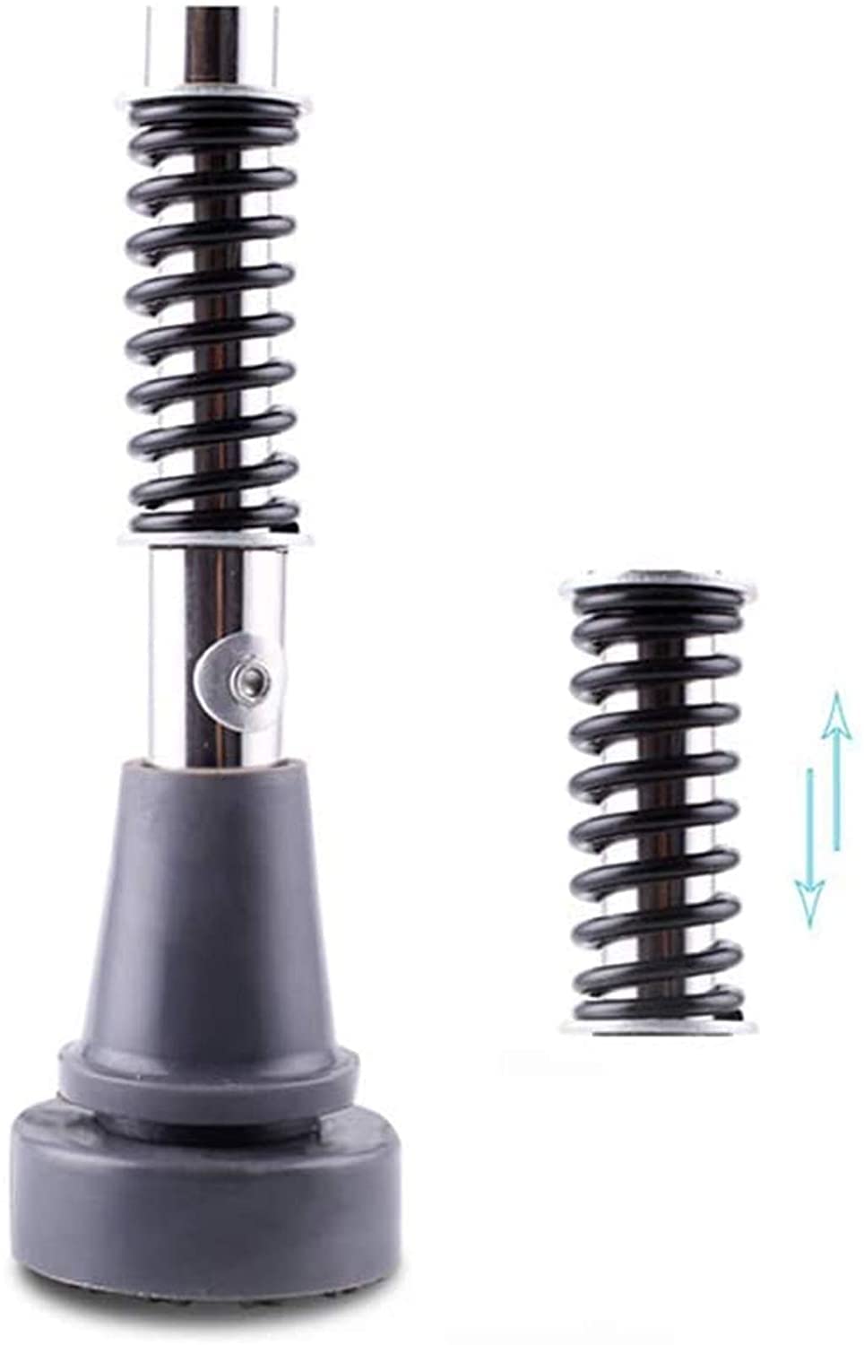 Kule dla dorosłych Przenośne kule pod pachami Kule dla osób starszych Kule pod pachami Stal nierdzewna Medyczna regulacja wysokości Antypoślizgowe Niepełnosprawni Świetne w podróży lub pracy