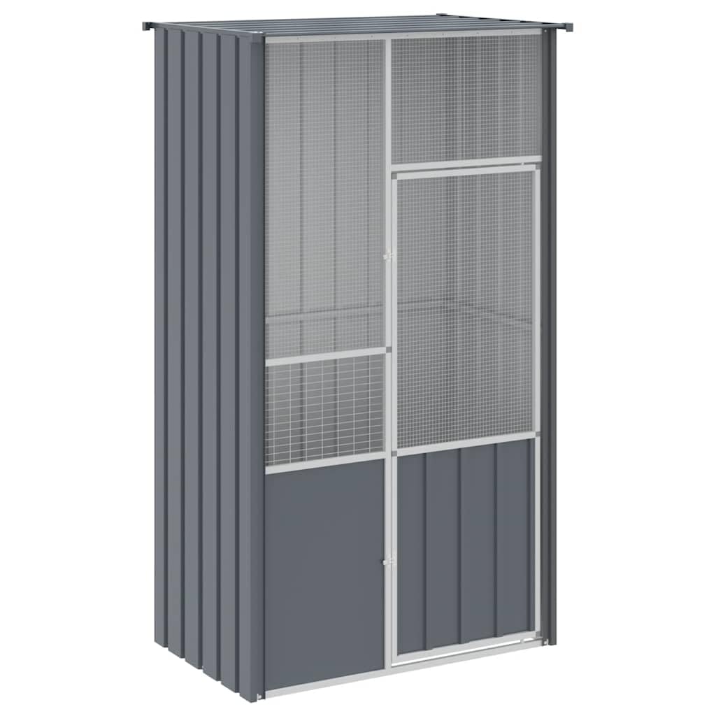 Generic Estructura Robusta, Valla Soldada, Amplia Sala de Actividades, Jaula de Vuelo para Pájaros de Seguridad Adicional, 215x78x200 Cm para Pollos (115x78x200cm)