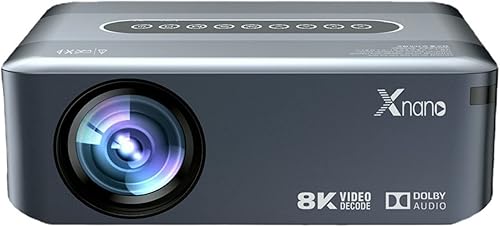 Proyector 2.45G Dual WiFi 5.0 Bluetooth 300ANSI Native 1080P 8K Soporte Keystone Correction Proyector con altavoces Dolby Home Theater Video