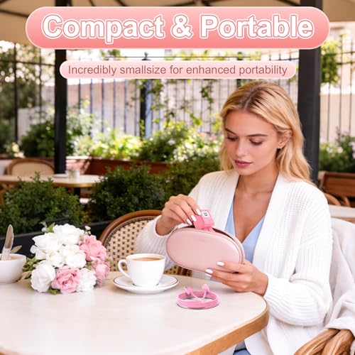Image of Aolcev USB C Cable for iPhone 17 Fast Charging Robot USB C Wall Charger Block 30W Type C Cord Cute Charging Blocks for iPhone 16 15 Pro Max iPad Galaxy S25 Phone for Women Pink