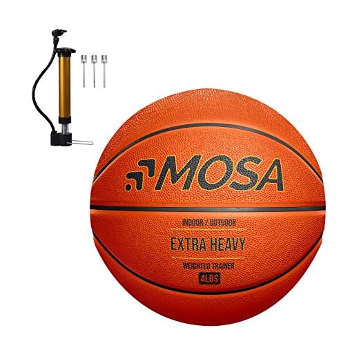 APTIVE 4 LB Heavy Weighted Training Basketball for Indoor or Outdoor use (Official Size - 29.5 Inch)