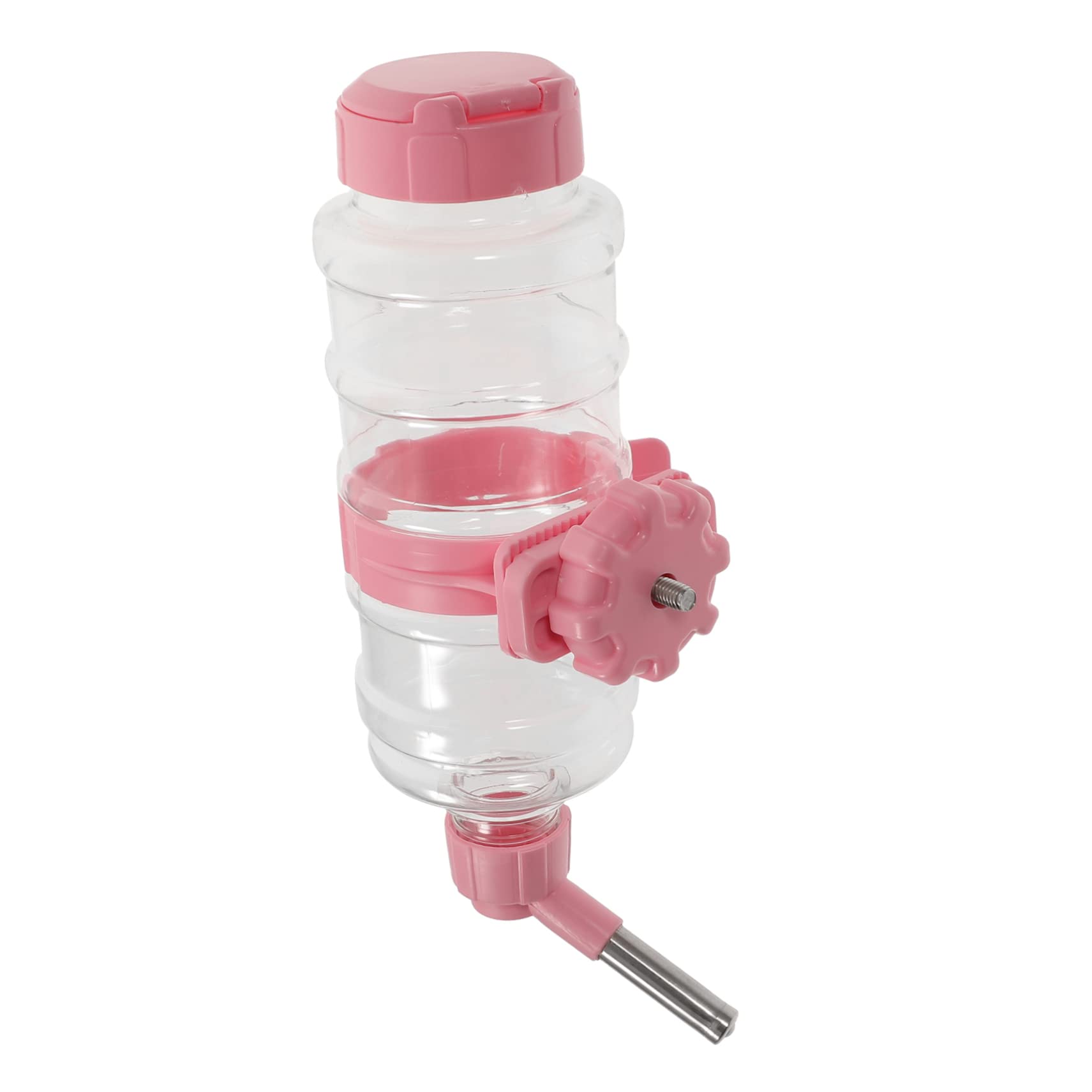 POPETPOP 3juegos Dispenser Automático para Hámster y Cobaya Bebedero Colgante Antigoteo Diseño Portátil y Práctico para Viajes Agua Sin Mojar Tu Mascota
