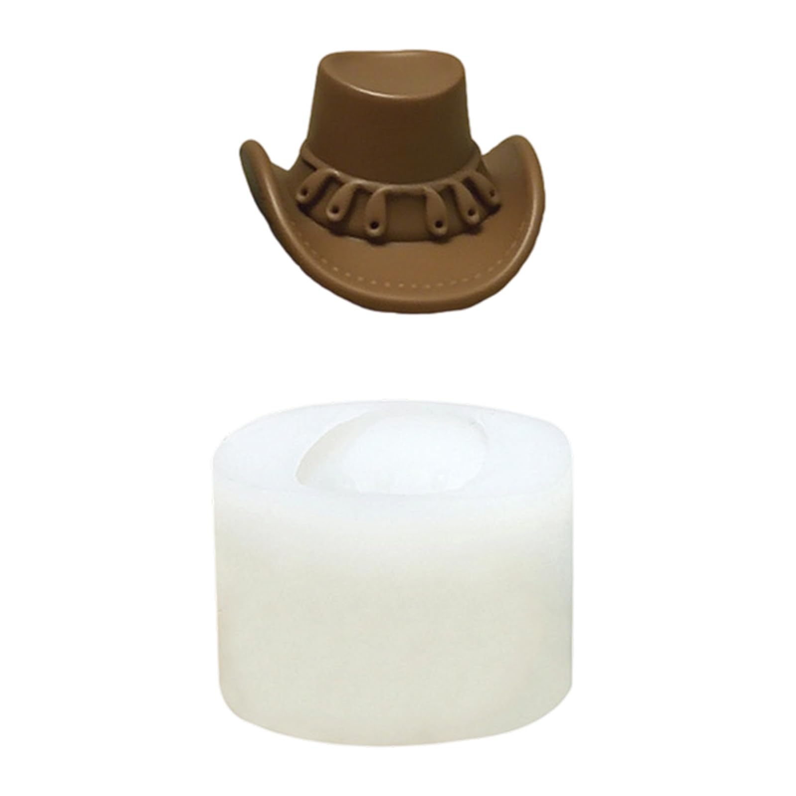 Kalttoy Hat Silicone for Plasters Craft Unique Decoration for Craft Hat Shaped Plasters
