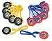 American Greetings Mighty Transformers Birthday Party Disc Shooter Favor Pack Of 12, Multi, 4" X 2" X, Plastic