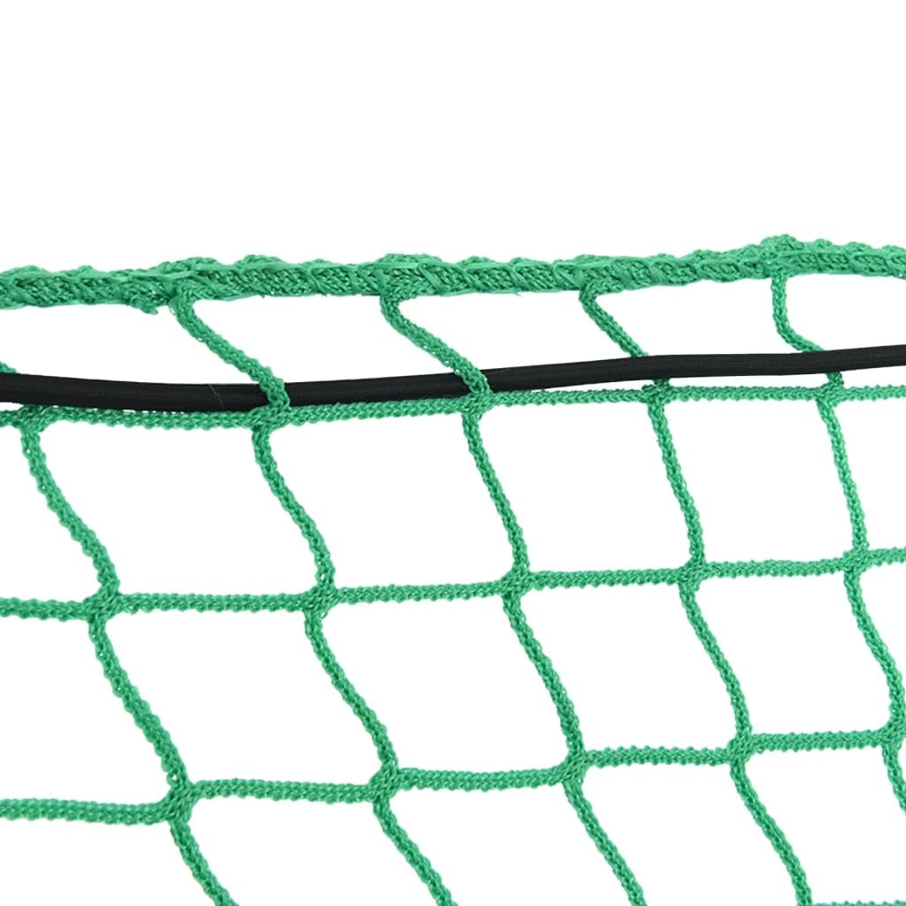 Mangloder Anhängernetz mit Gummiseil Grün 2,1x1,25 m PP wetterfest langlebig für Fahrzeuge, Transporter, Anhänger, LKW, SUV, Kofferraum, Ladungssicherung, flexible Befestigung
