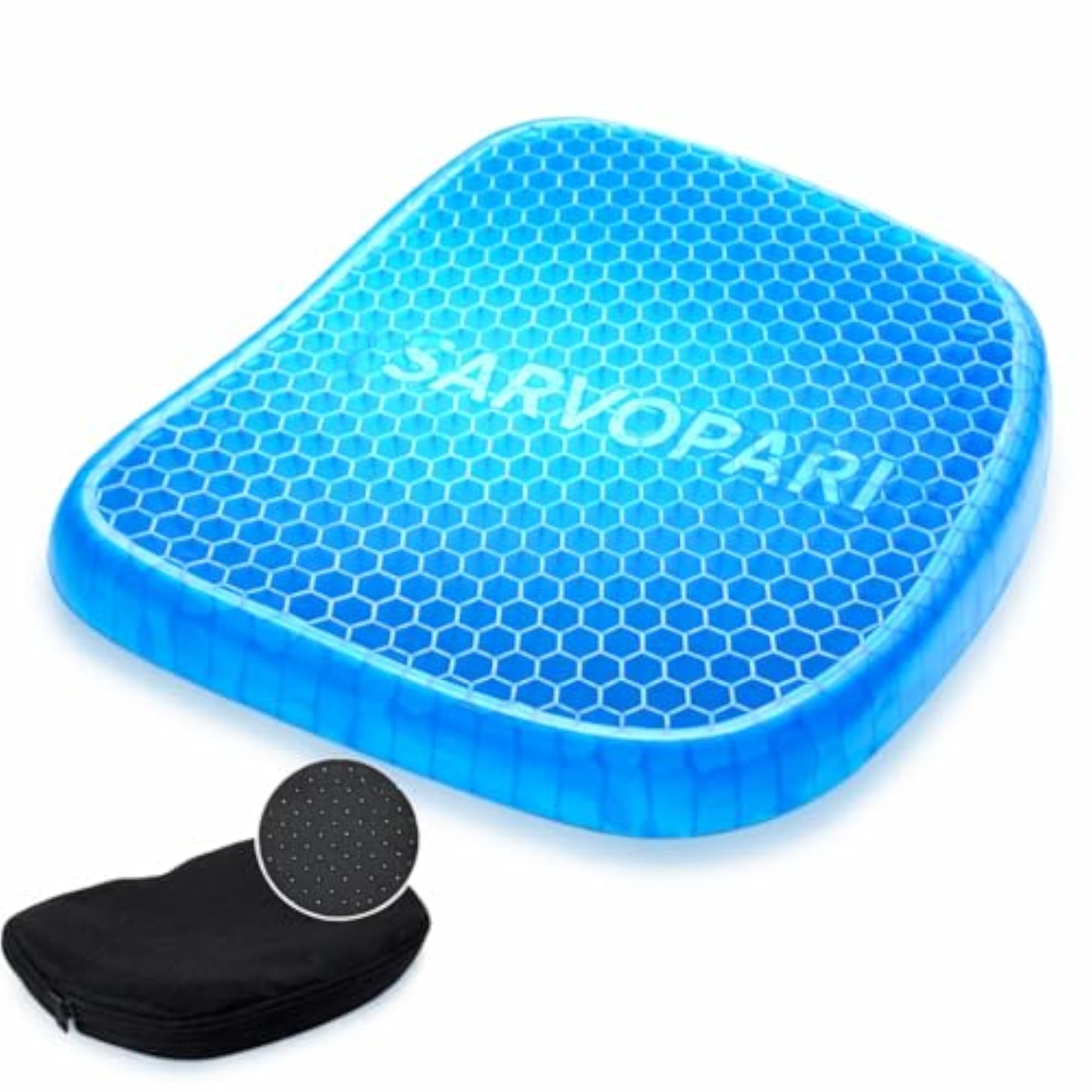 SARVO Extra Thick Silicone Gel Seat Cushion