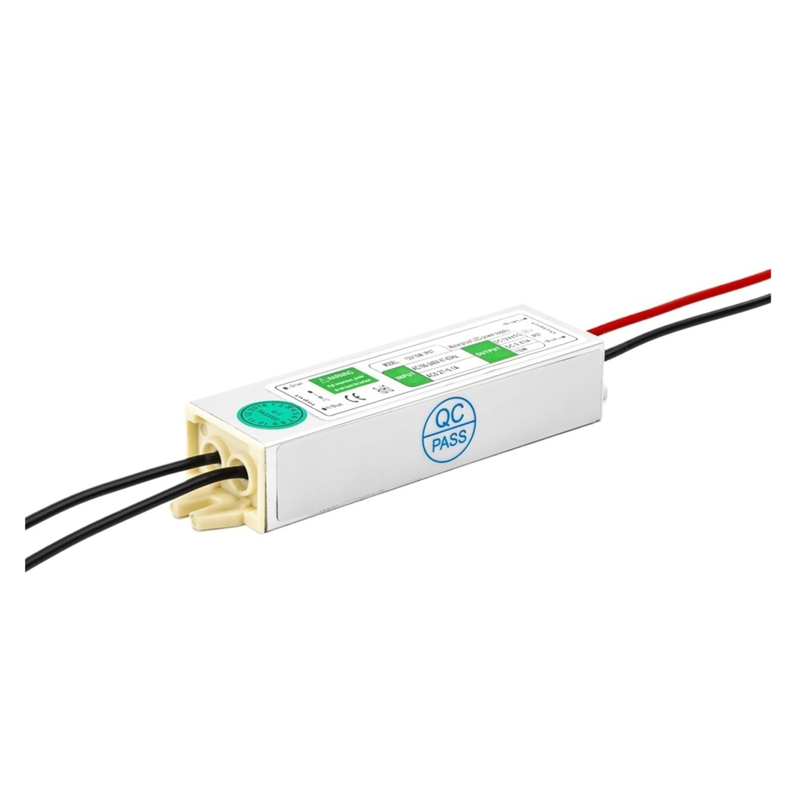 NVSFZGIYG 12V Waterproof IP67 LED Power Transformer Adapter 10w 20w 30w 36w 45w 50w 60w 80w 100w 120w 150w 200w 250w(60W)