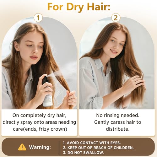 Spray de textura para cabello con aceite y keratina 8.5 oz miniatura 4