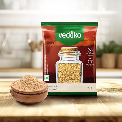 Image of Amazon Brand- Vedaka Poppy Seeds | 100 g | Khas Khas Whole | No Added Colours Or Preservatives