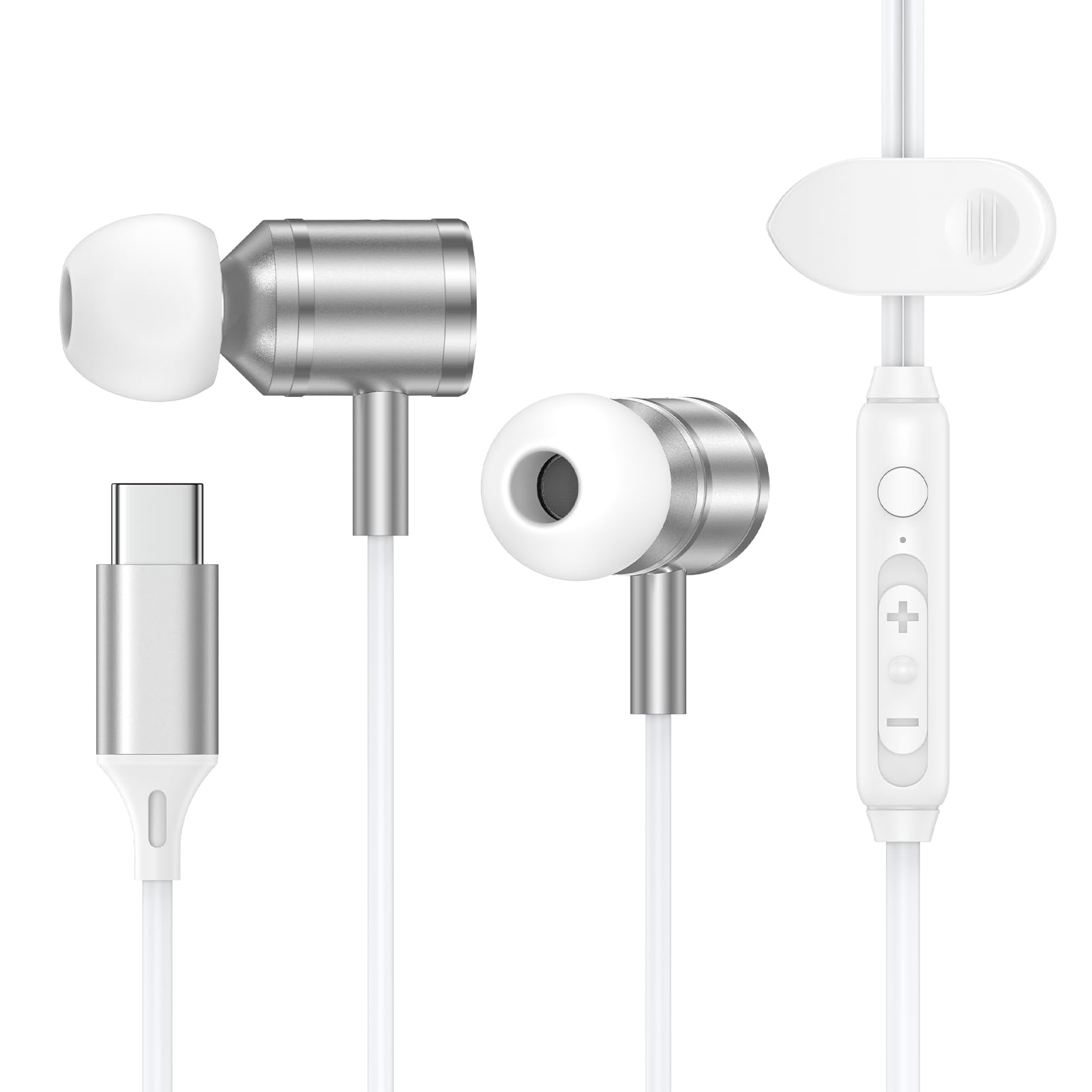 for iPhone 17e 17 16 15 Pro Max Headphones Wired Ear Buds Head Phones Pods Earphones Earbuds Earpods