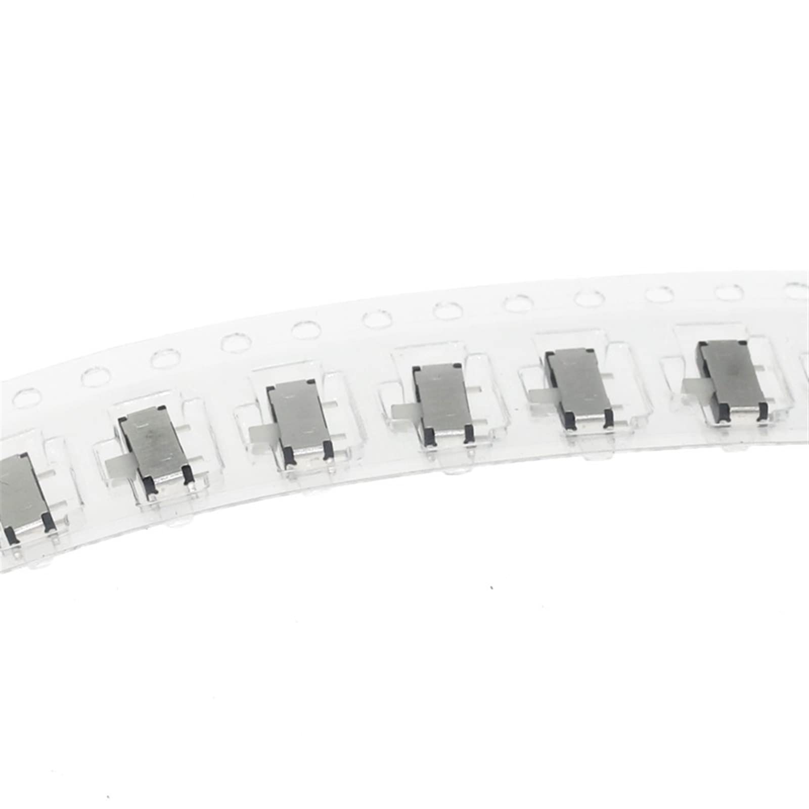 1000pcs Mini 7-Pin On/Off 1P2T SPDT MSK-12C02 SMD Interruttore a levetta scorrevole for MP3 MP4 (Color : Bags, Size : White)(Reel Packing,White)