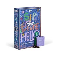 T2 Tea Sip the Future: Loose Leaf Advent Calendar Giftpack, 24 Assorted Loose Leaf Sachets, Black, Herbal, Green, Fruit Teas
