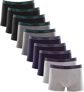Kit com 10 Cuecas Boxer Mash 111.44 Cotton