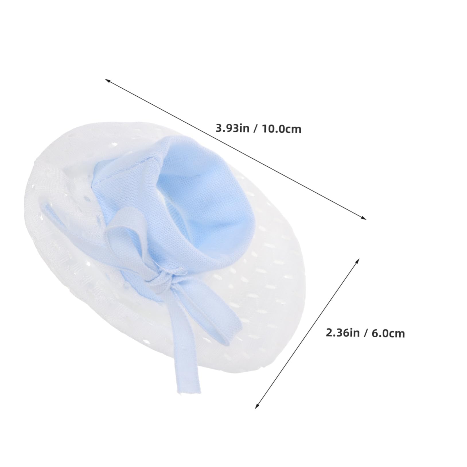 Ipetboom Adjustable Drawstring Newborn Mittens No Scratch Soft Cotton Gloves for Boys Girls Anti-scratch Protection