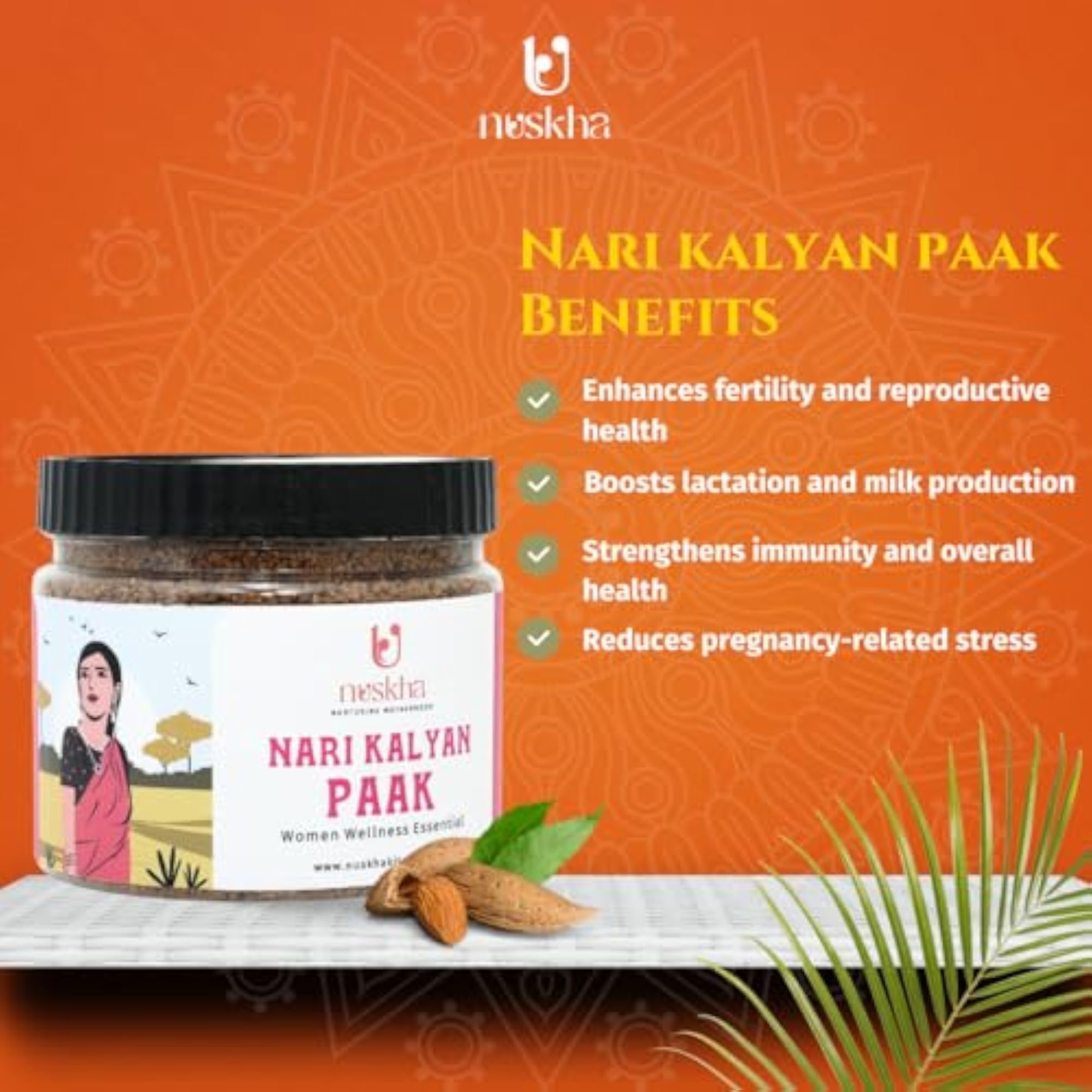 NUSKHA KITCHEN Nari Kalyan Paak, 100% Ayurvedic