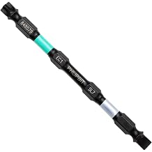 ELECTRICAL - EC1+SL7 IMPACT BIT, 4 INCH, 1pc. Double End+Double Duty, USA-4EC1SL7X1 Seafoam/Silver Drives E1 3-Way Combi + Wall Plate Slot/Blade Screw Fits ULT Multi S/Driver.