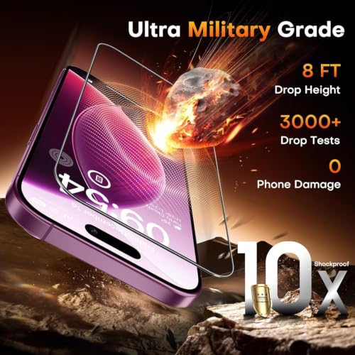 Image of Mr.Shield Align-X Tempered Glass Screen Protector for iPhone 17 Pro Max