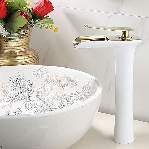 Robinet de lavabo en laiton 28 cm pour supprimer les éclaboussures de vasque