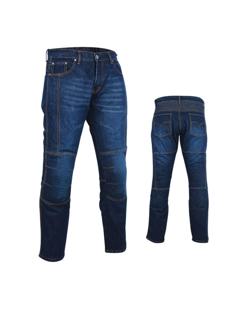 ARISTA Pantalon DE Moto Vaquero Kevlar Denim