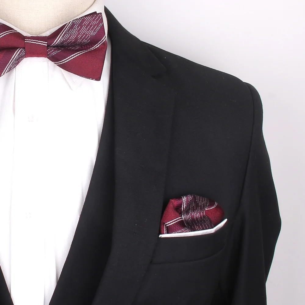 Pocket Square Striped Chest Towel Wedding Hanky Gentlemen Hankies Men's Suits Handkerchief Pocket Towel