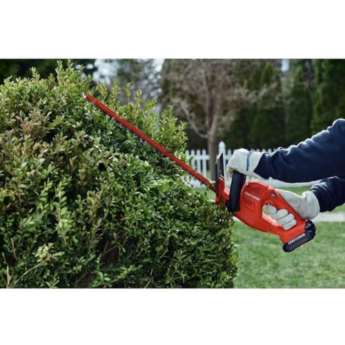 image for CRAFTSMAN V20 Cordless Hedge Trimmer, 20 inch, Battery and Charger Inc