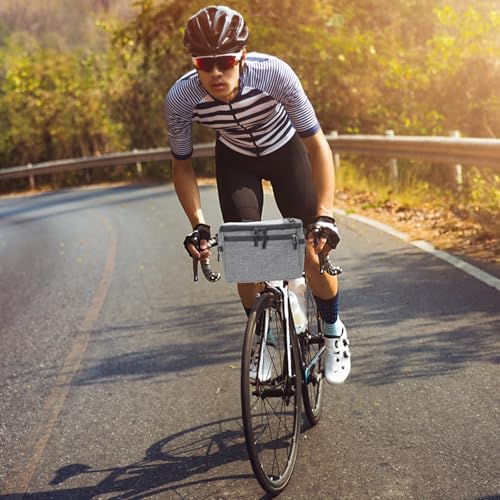Bolsa para bicicleta de montaña de lona que soluciona el espacio 7