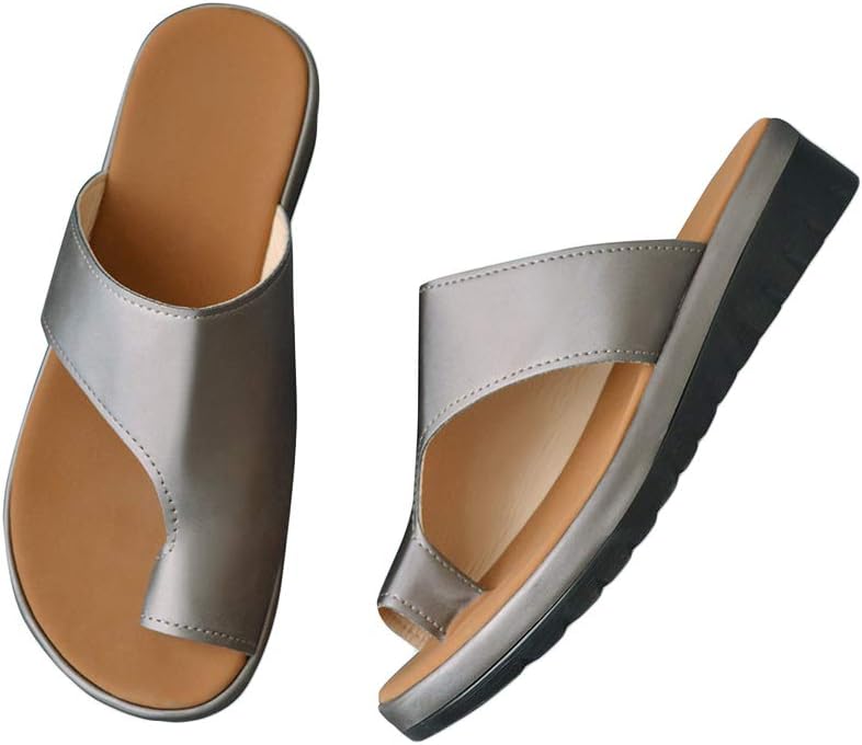 2019 New Women Sandal Comfy Platform Fashion Sandal Shoes Summer Beach Travel Shoes Soft Slides Slippers Sandal Toe Platform Flip Flop Shoes