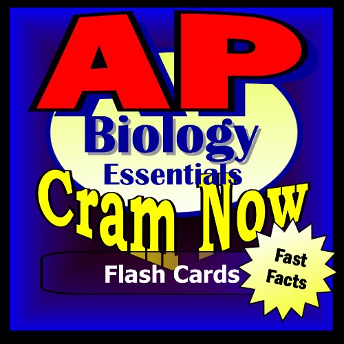 AP Prep Test BIOLOGY Flash CardsCRAM NOW!AP Exam Review Book & Study