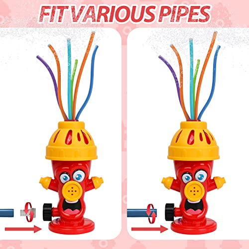 Neoweek Water Sprinkler For Kids Toddlers Aged 3-8, Water Spray Sprinkler With Extra Connector, Summer Outdoor Toy For Backyard Water Game #TOP5